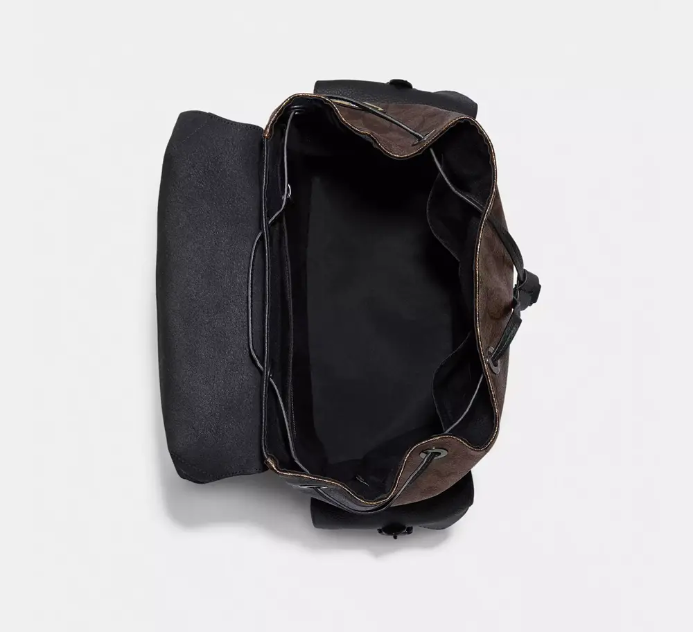 Balo Coach Hudson In Signature Canvas 'Souvenir Patches' C6633-QBMAA