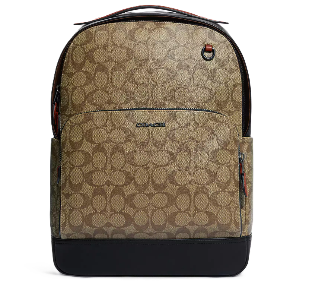 Balo Coach Graham In Colorblock 'Brown' C8178-QBTUI