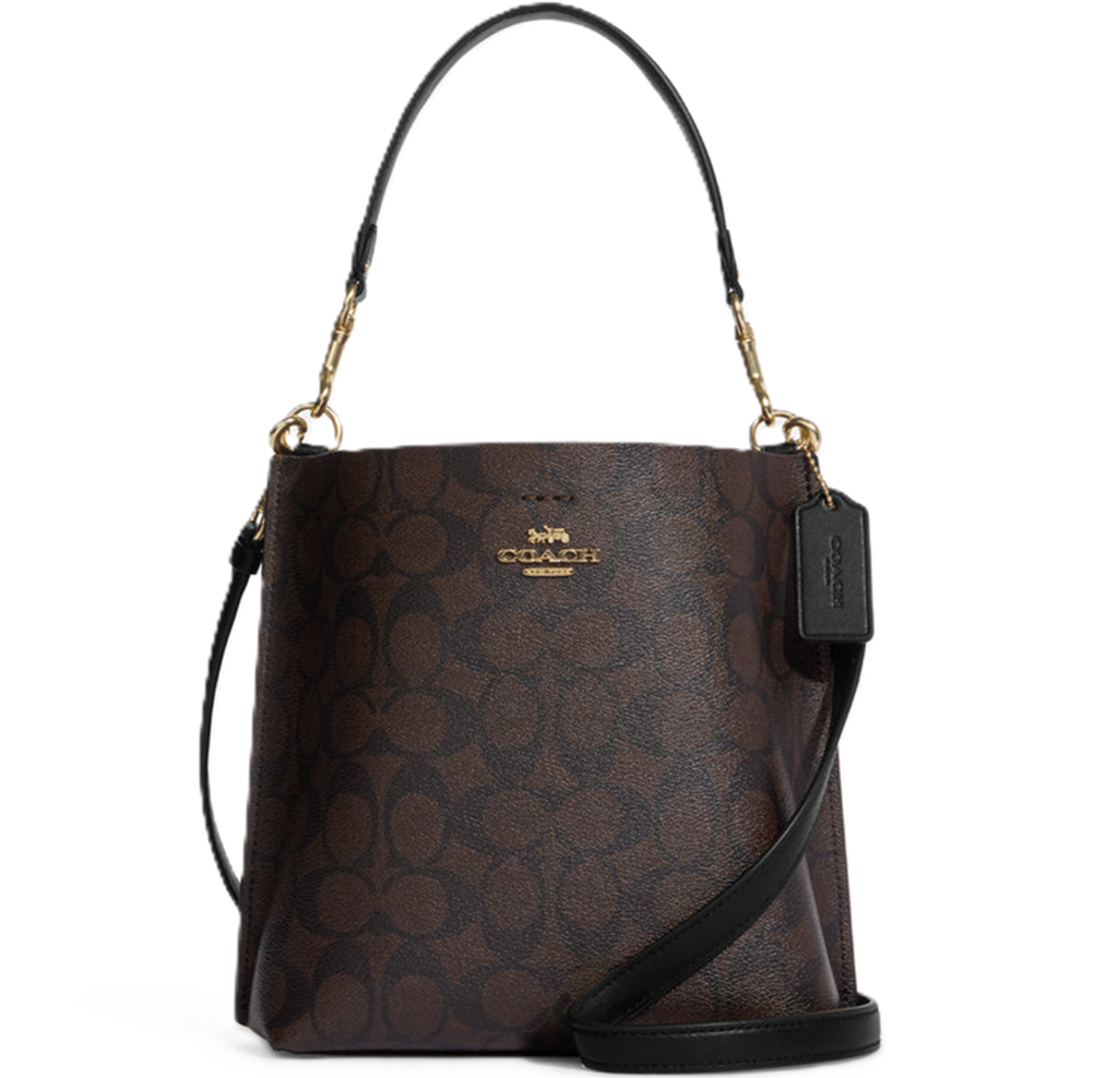 Tui Coach Mollie Bucket 22 Canvas Bag 'Brown' CA582-IMAA8