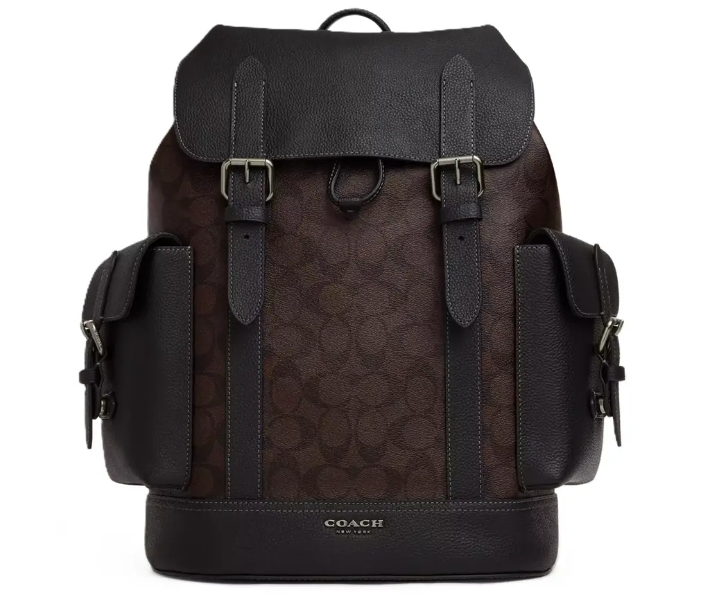 Balo Coach Hudson In Signature 'Black' CB839-QBMAH