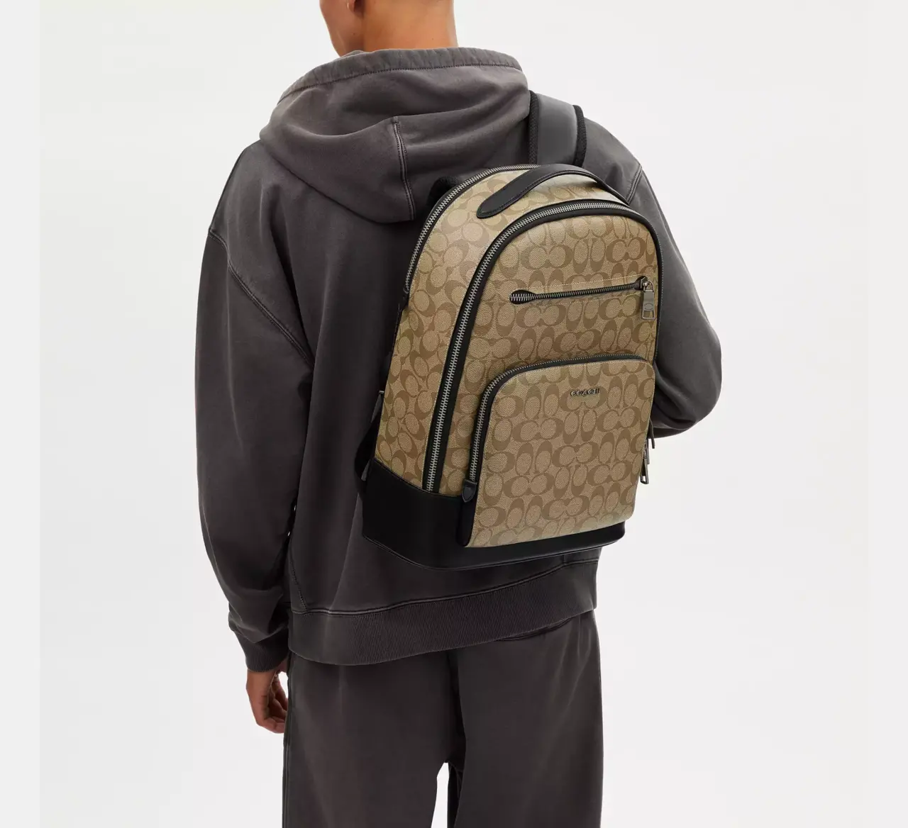 Balo Coach Ethan In Signature Canvas 'Brown' CL962-QBKHA