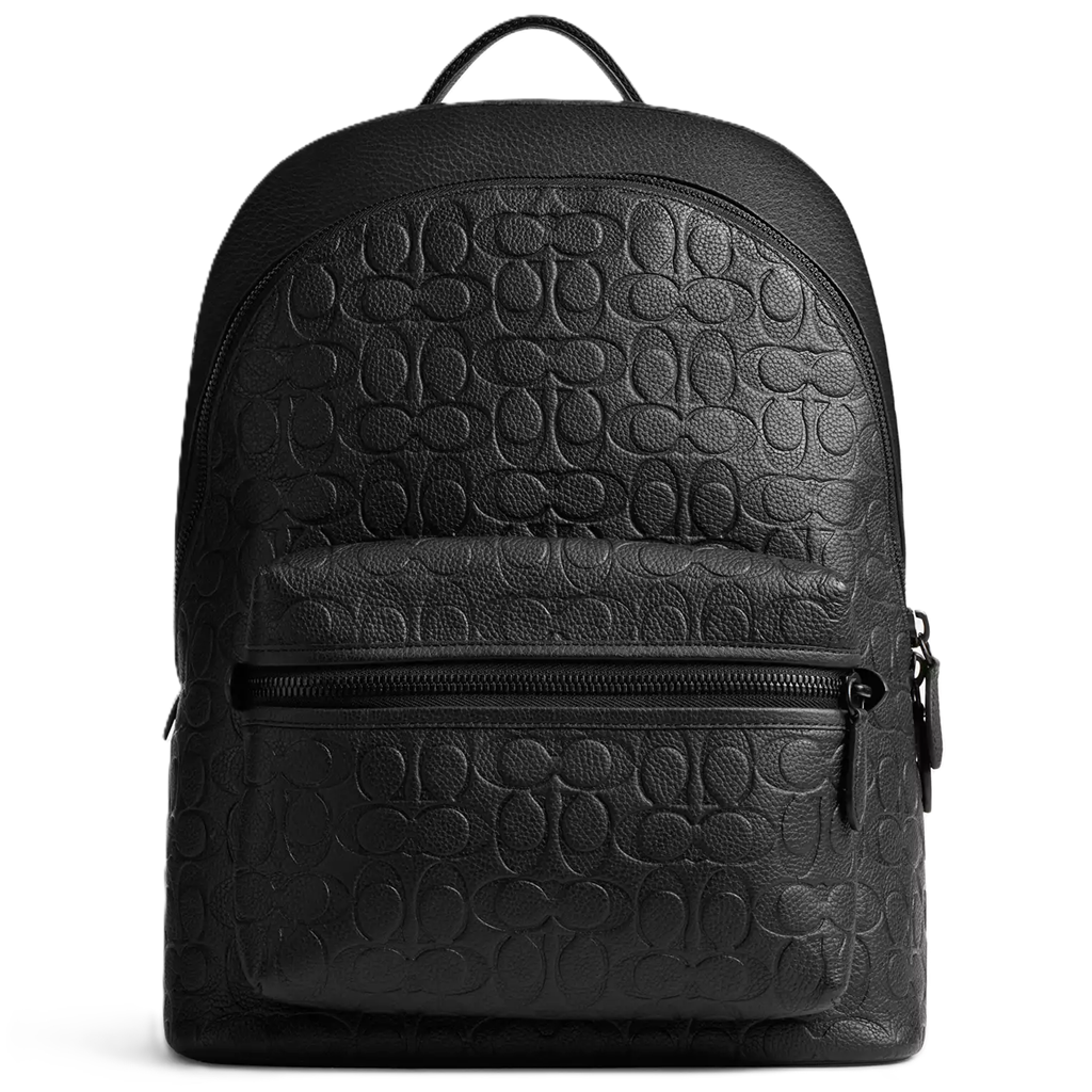 Balo Coach Charter In Signature 'Black' CP117-BLK