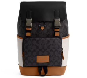 Balo Coach Track In Colorblock 'Black' CR259-QBWQQ
