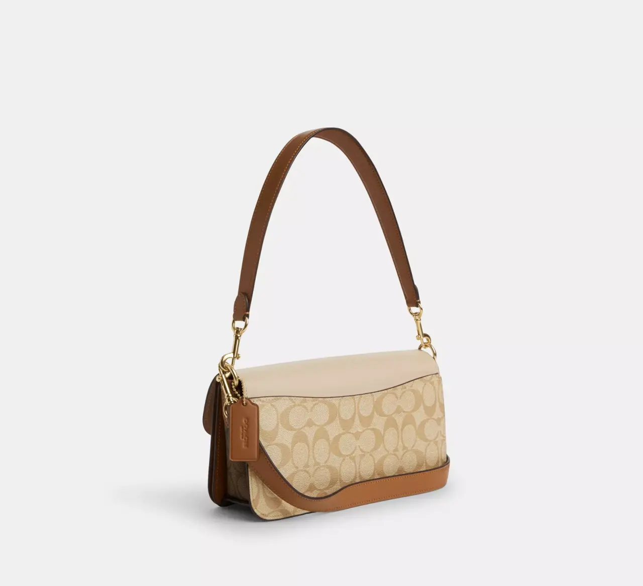 Tui Coach Morgan Blocked Signature Canvas 'Beige' CR332-IMWQ4