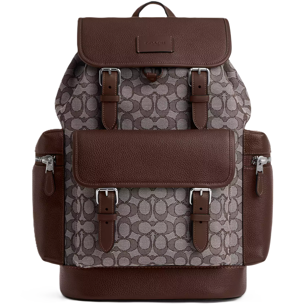 Balo Coach Sprint Backpack In Jacquard 'Brown' CT016-SVS8S