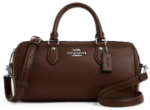 Tui Coach Rowan Long Satchel Bag 'Brown' CV964-SVMPL