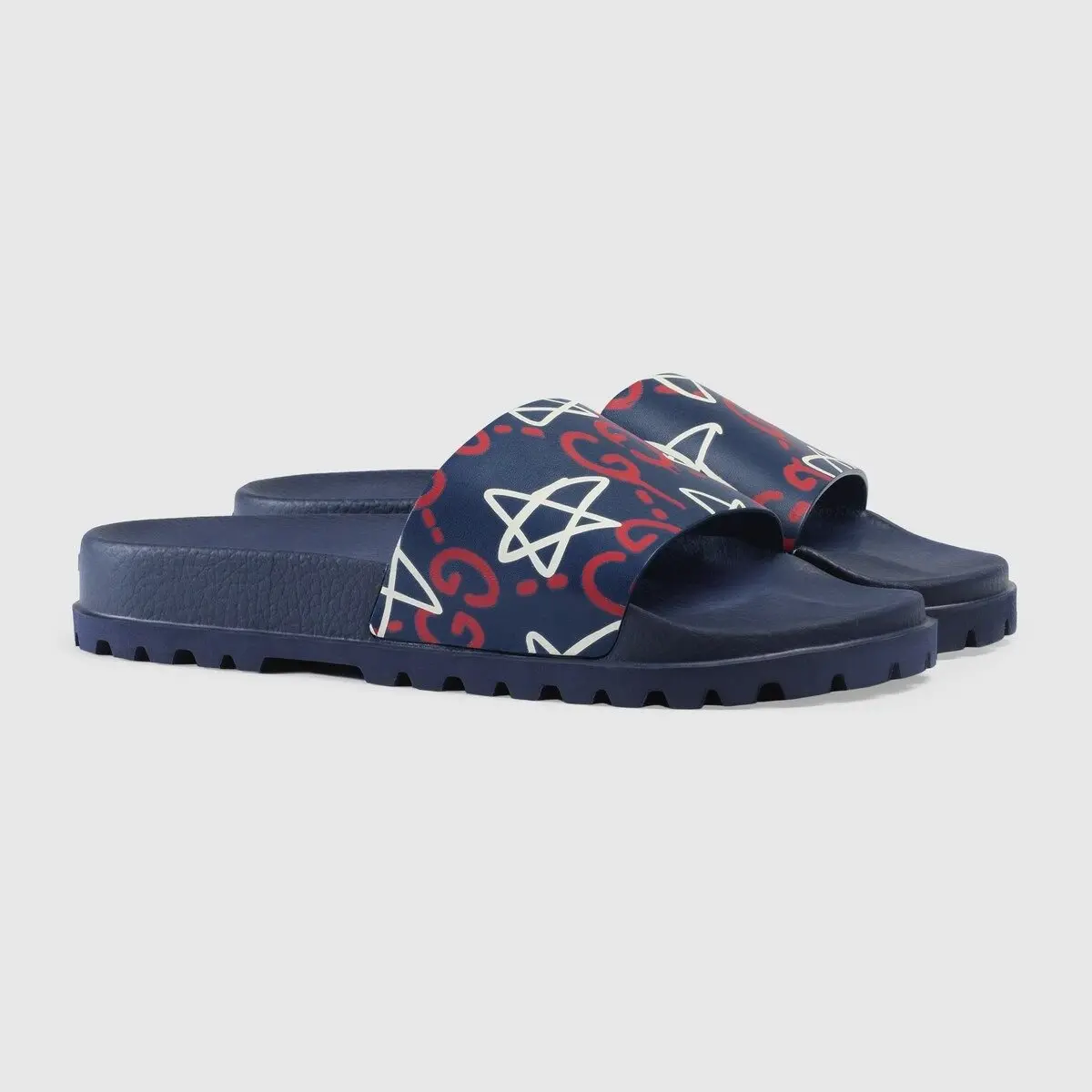 Dep Gucci Ghost Slide 'Star Print Blue' 429360-DSS00-4178