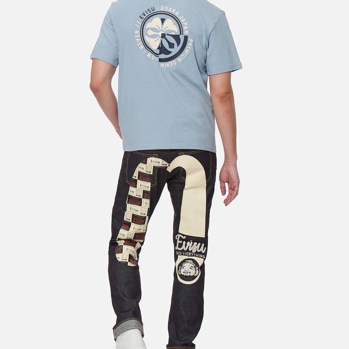 Quan Evisu Label Daicock 'Blue' 2ESHTM2JE91217CT