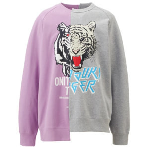 Ao Onitsuka Tiger Sweat Top 'White Purple' 2183B178-400