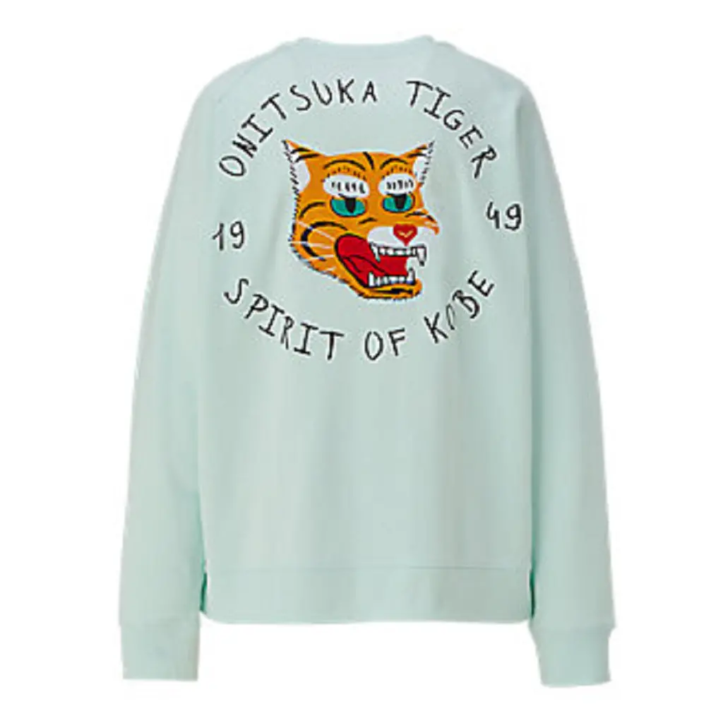 Ao Onitsuka Tiger Sweat Top 'Blue' 2183B182-301