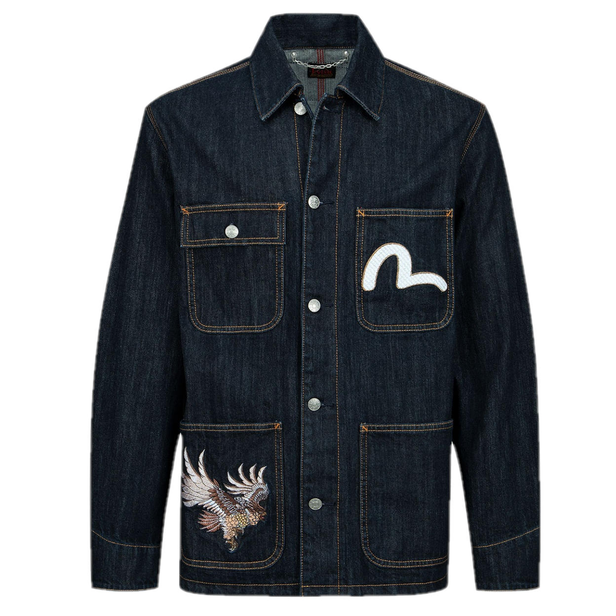 Ao Evisu Eagle And Samurai 'Blue' 2ESHTM3DJ118RXCX