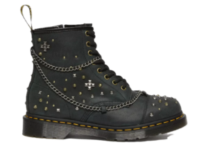 Giay Dr. Martens 1460 Studded Chain Lace Up 'Black' 27776001
