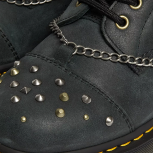 Giay Dr. Martens 1460 Studded Chain Lace Up 'Black' 27776001