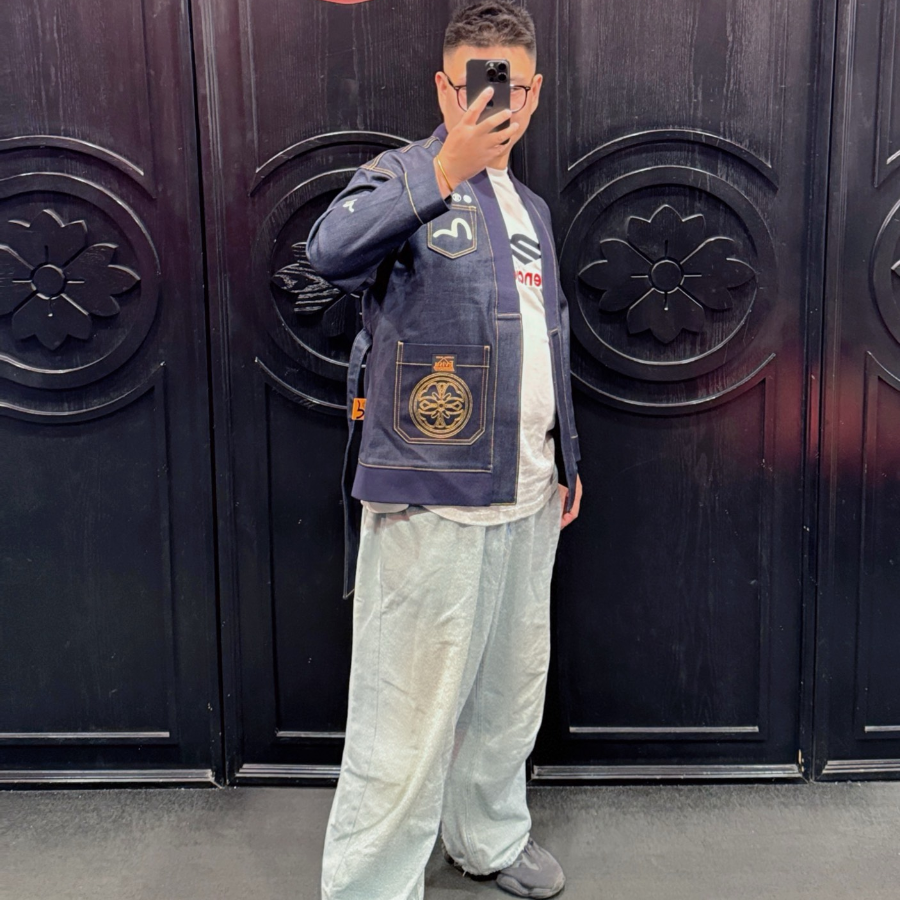 Ao Evisu x Dragonball 'Black' 2EADRM1KM702DNCX