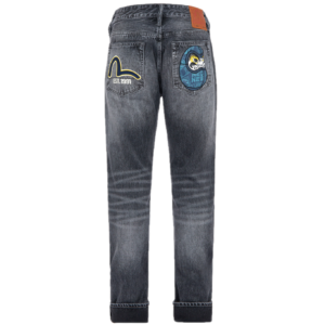 Quan Evisu Embroidered Straight 'Blue' 2EAHTM2JE12010CT