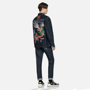 Ao Evisu Eagle And Samurai Retro 'Denim' 2ESHTM3DJ118RXCX