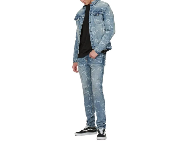 Quan Evisu Jeans Model 'Blue' 2ESOSM1JE12117