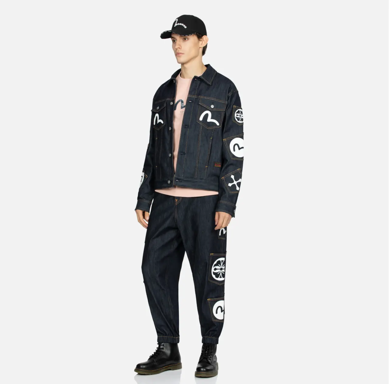 Ao Evisu Multi-Pocket Relax Fit 'Blue' 2EAHTM3DJ7004RXCX
