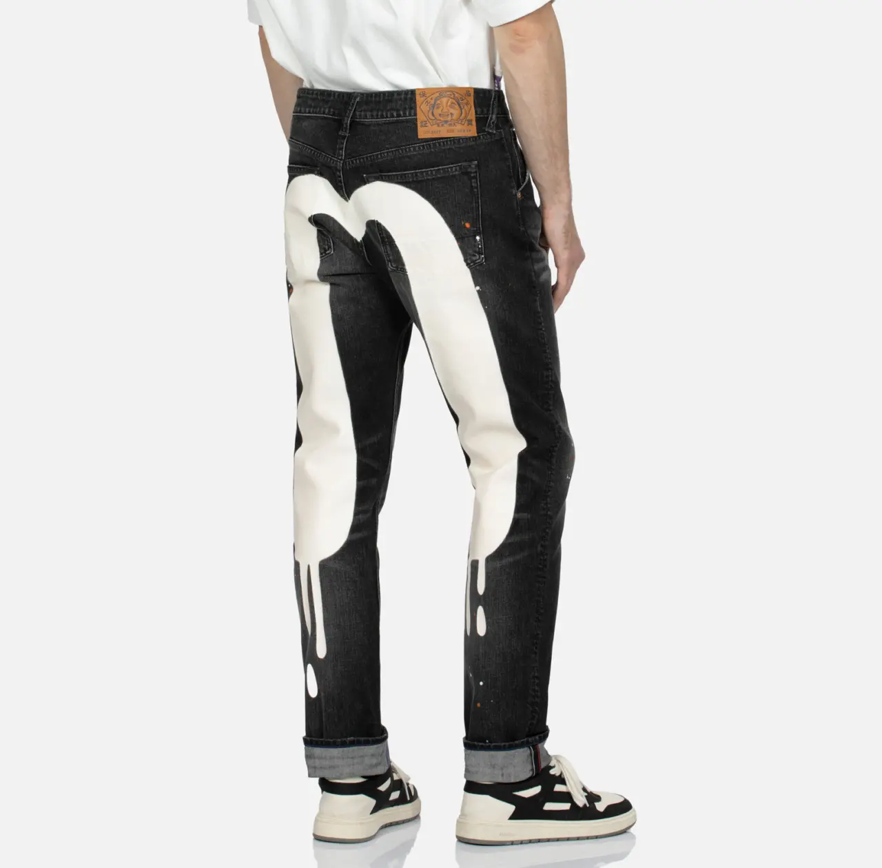 Quan Evisu Graffiti Daicock 'Black' 2EAHTM3JE890217CS