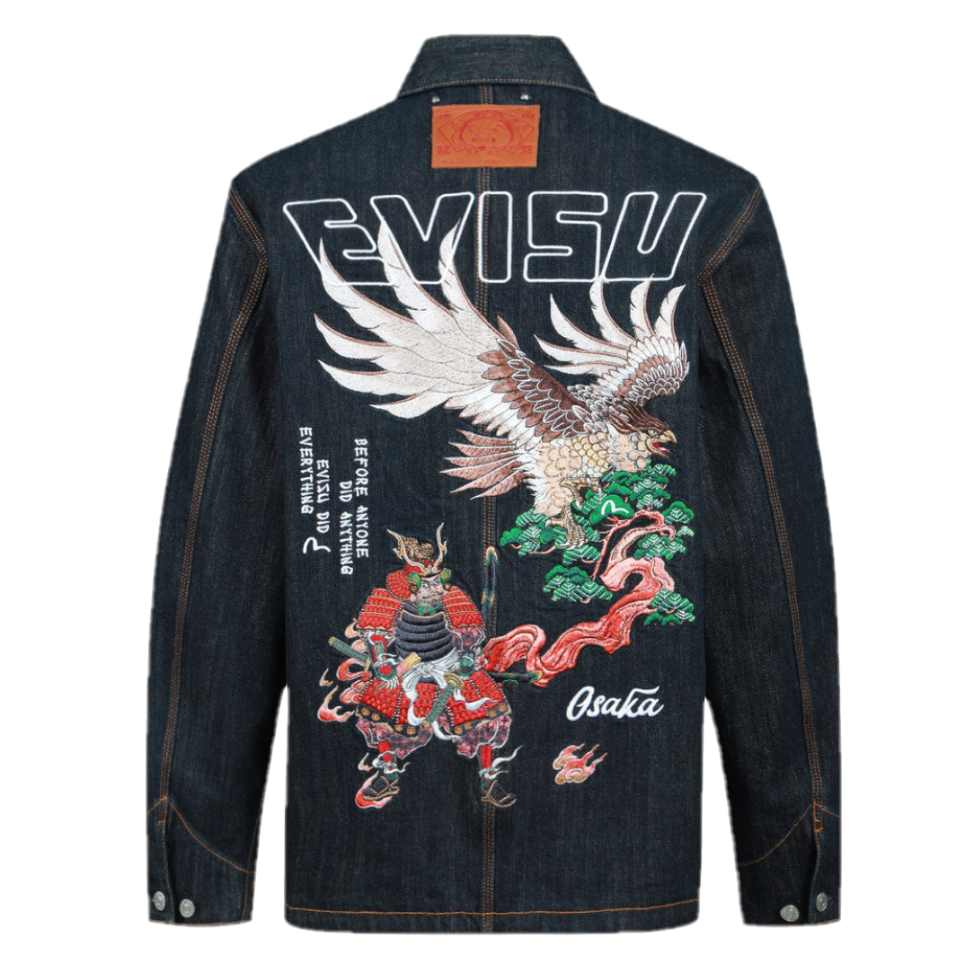 Ao Evisu Eagle And Samurai Retro 'Denim' 2ESHTM3DJ118RXCX