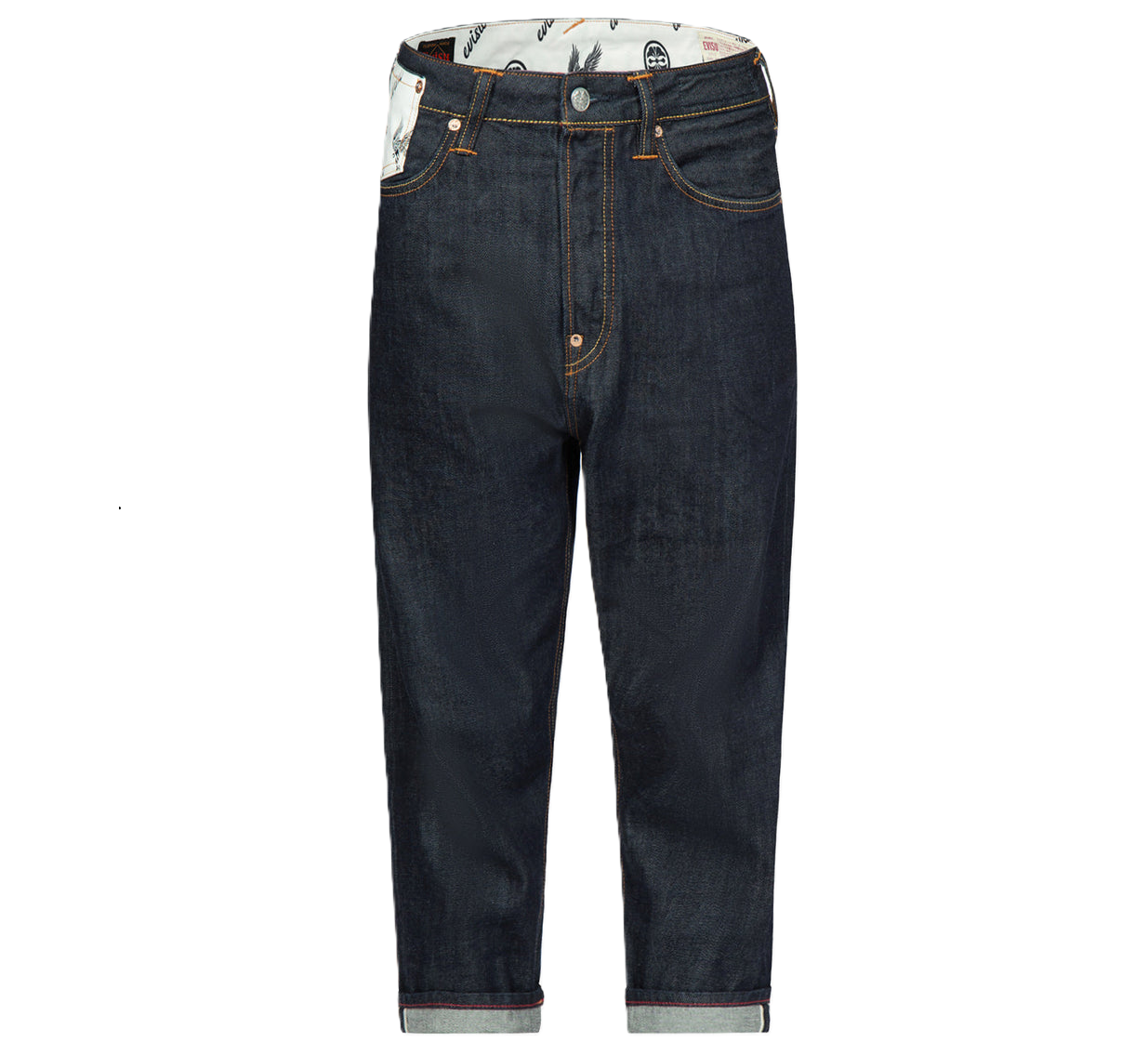 Quan Evisu Kamon And Eagle 'Blue' 2ESHTM3JE90427CT