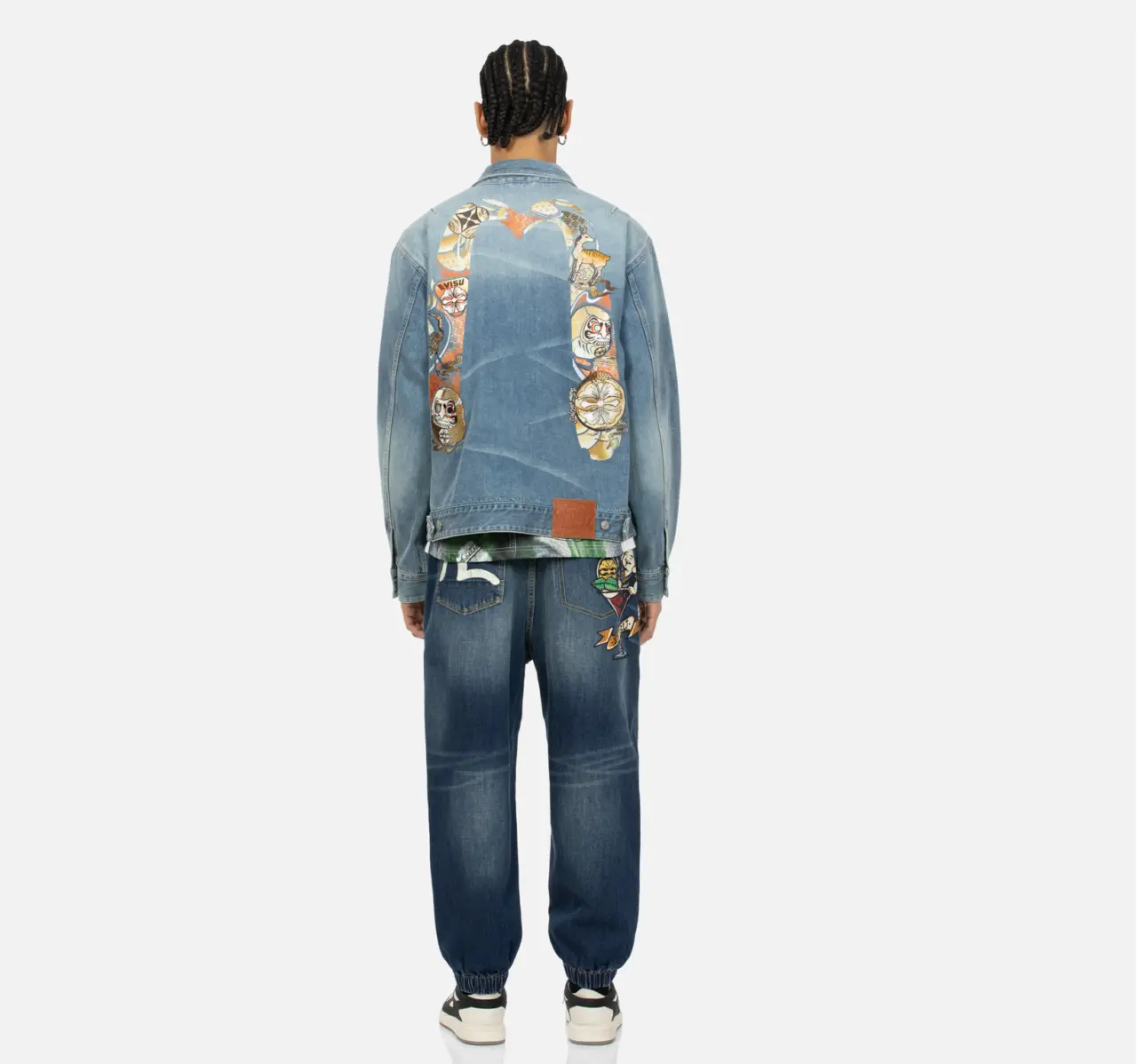 Ao Evisu Huazha Daruma 'Blue' 2ESHTM4DJ1002RXDN