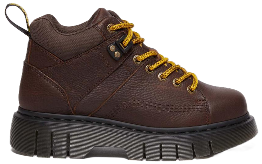 Giay Dr.Martens Woodard Grizzly Leather 'Brown' 31045201