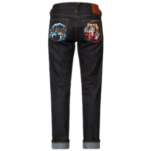 Quan Evisu Fisher Man Jeans 'Blue' 2EAHTM2JE11010CT