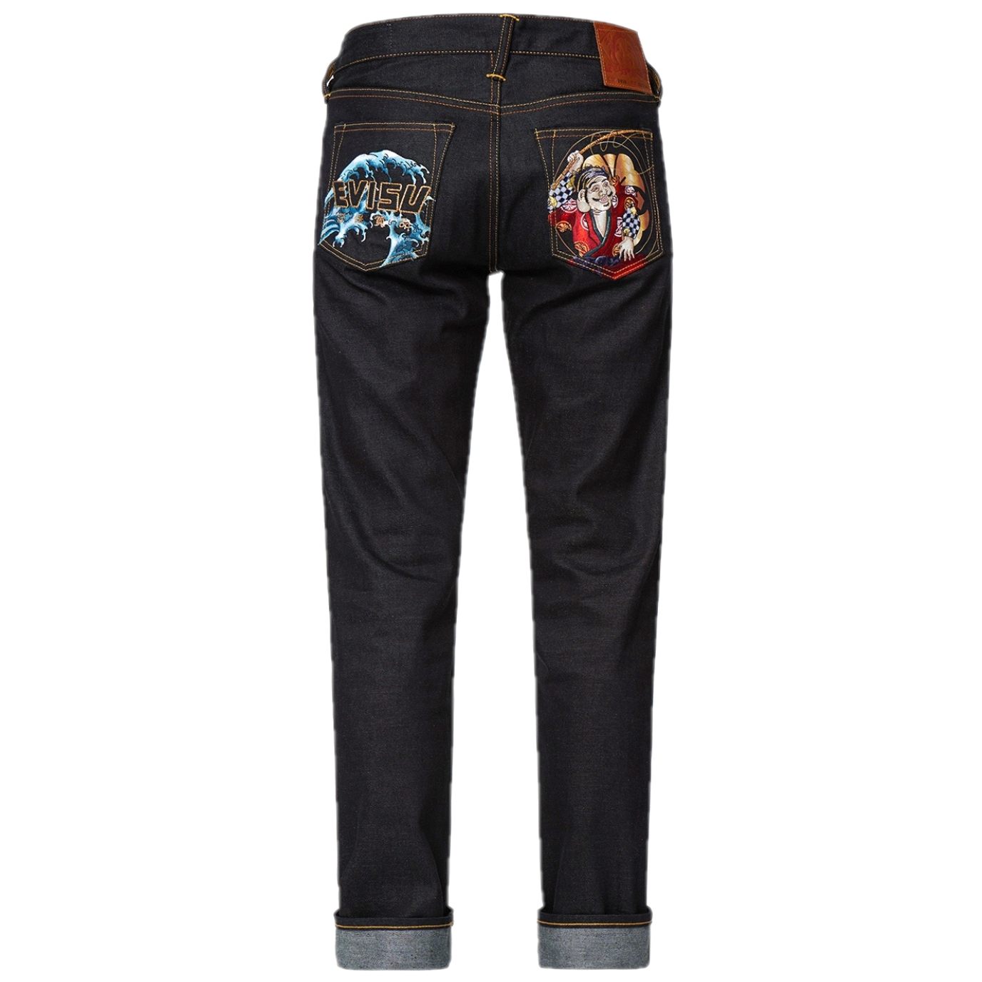 Quan Evisu Fisher Man Jeans 'Blue' 2EAHTM2JE11010CT