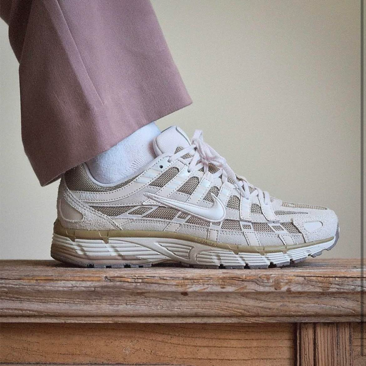 Alternative view of Giày Nike P-6000 'Light Orewood Brown' HV2528-100