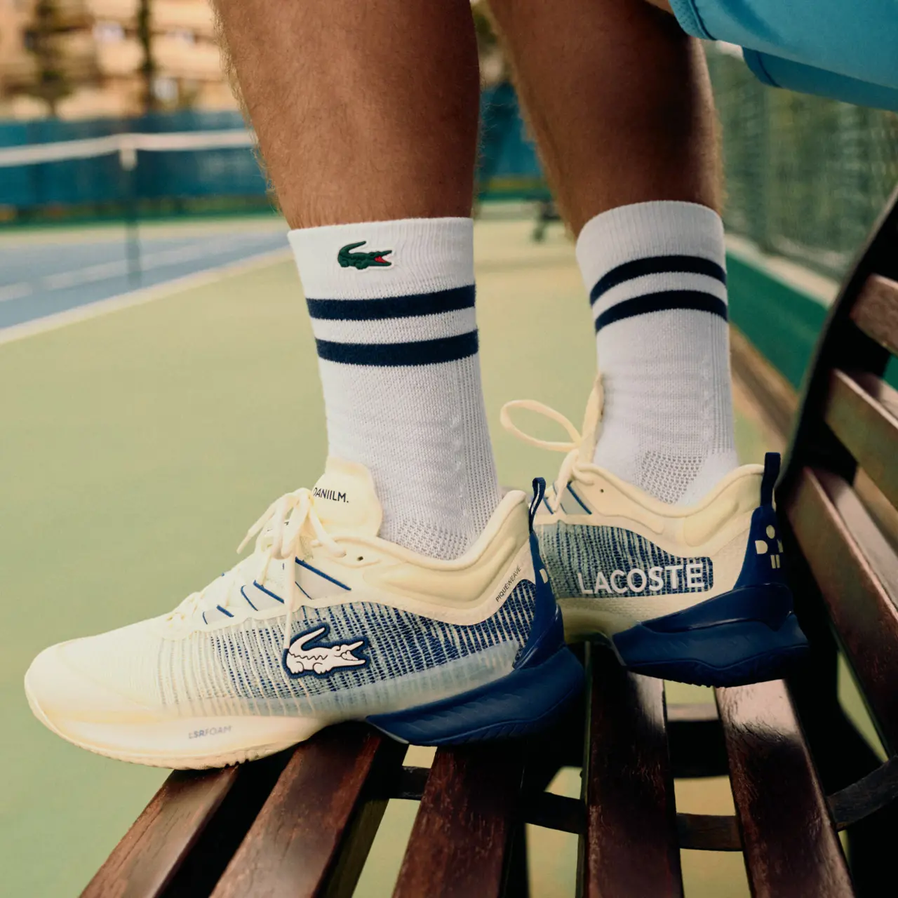 Giay Lacoste AG-LT Ultra x Daniil Medvedev 'Blue' 48SMA0084-327