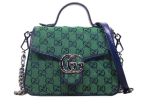 Tui Gucci GG Marmont Handbag 'Green' 583571-2UZCN-3368