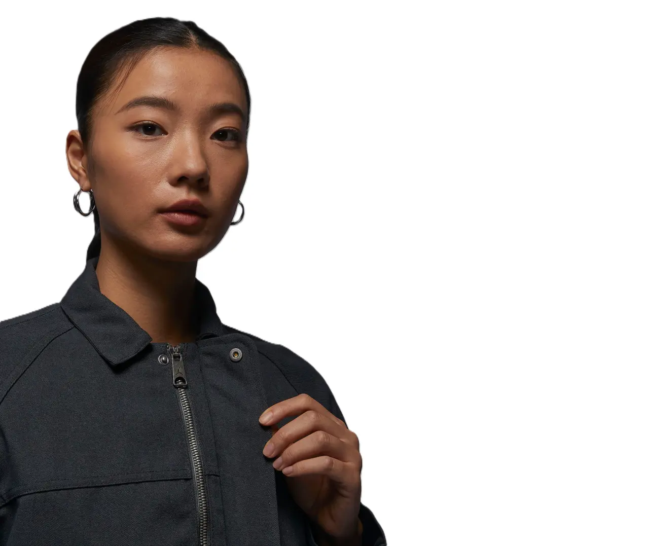 Ao Nike Jordan Lapel Shirt Jacket 'Black' FN5351-045