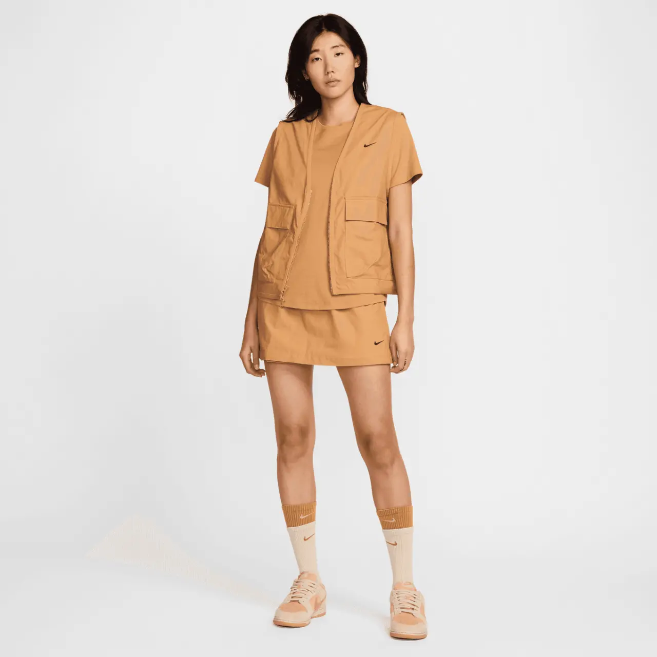 Ao Nike As NSW ESSTL WVN LSE CRGO 'Brown' FV6311-224