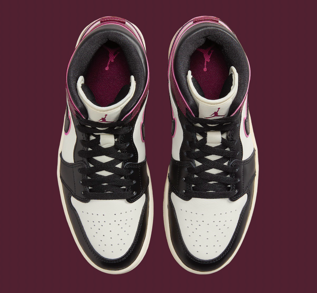 Giay Nike Air Jordan 1 Mid SE 'Bordeaux' FQ7818-101