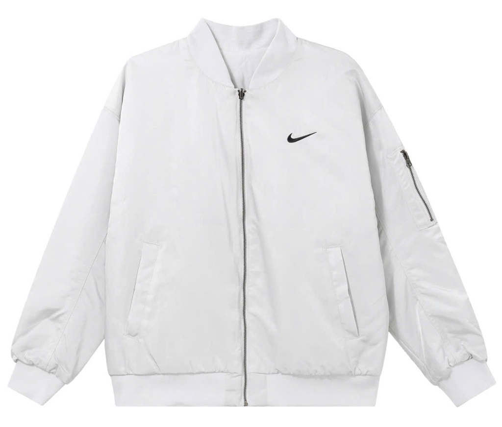 Ao Nike Reversible Varsity Bomber Jacket ‘White’ DV7877-025