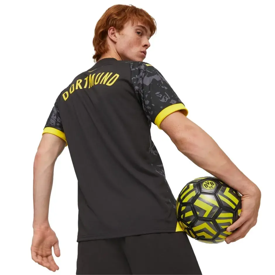 Ao Puma Borussia Dortmund Jersey 'Black Yellow' 770612-02