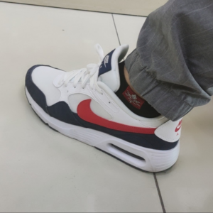 Giay Nike Air Max SC 'White University Red' CW4555-103