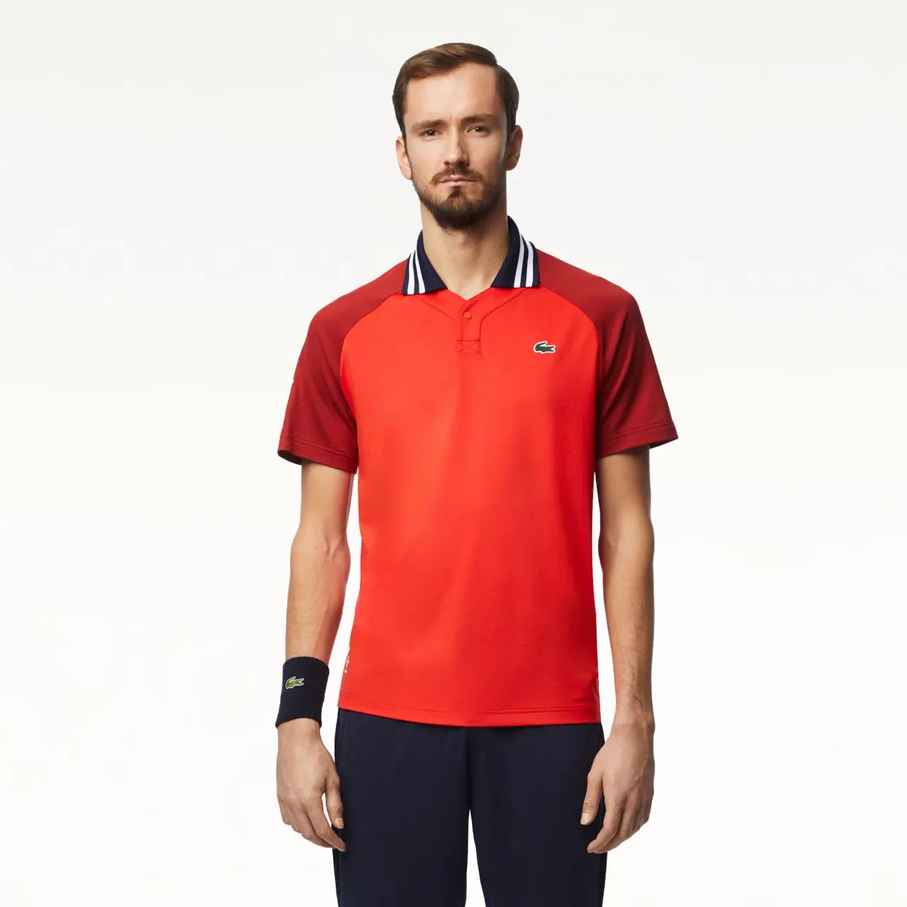 Ao Lacoste Tennis x Daniil Medvedev Slim Fit 'Red' DH7381-10-IRW
