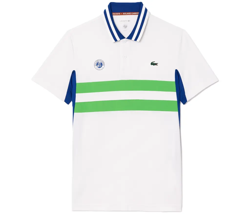 Ao Lacoste Slim Fit Ultra 'Roland-Garros Edition White' DH7834-00-ITC