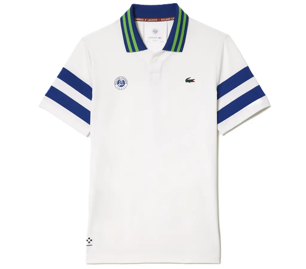 Ao Lacoste Daniil Medvedev Roland-Garros Edition 'White' DH7851-00-ITA