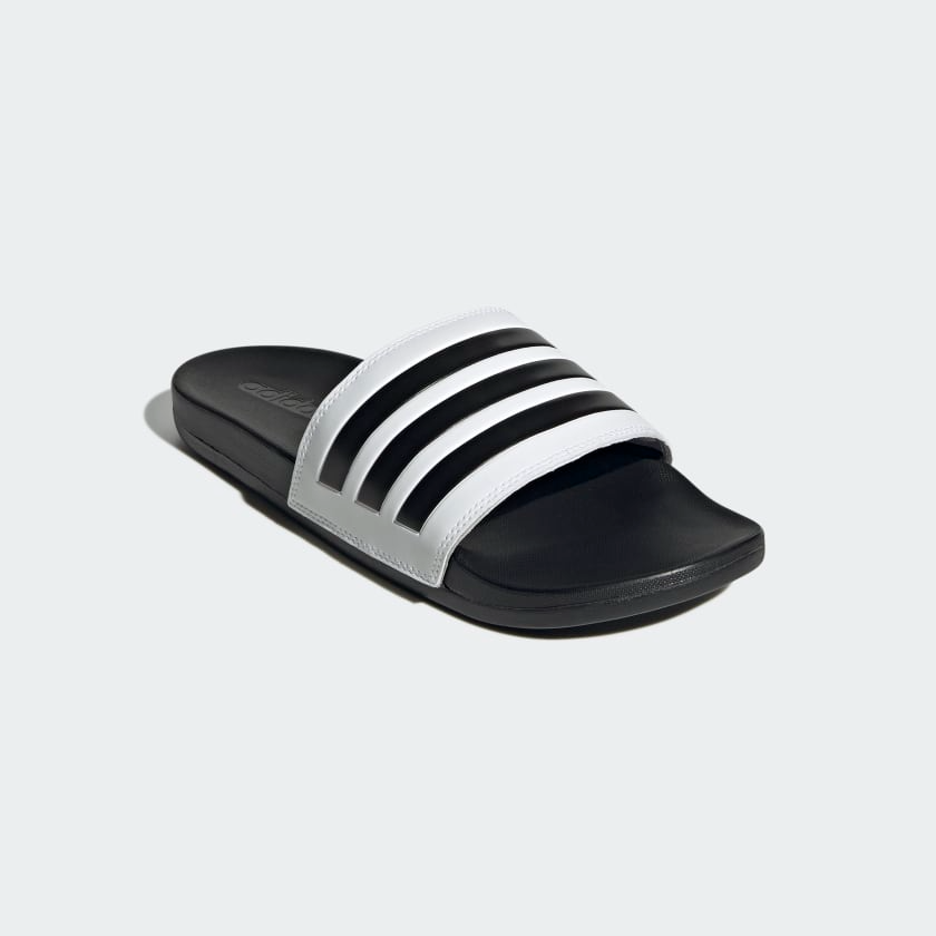 Dep Adidas Adilette Comfort Slide 'White Black' GZ5893