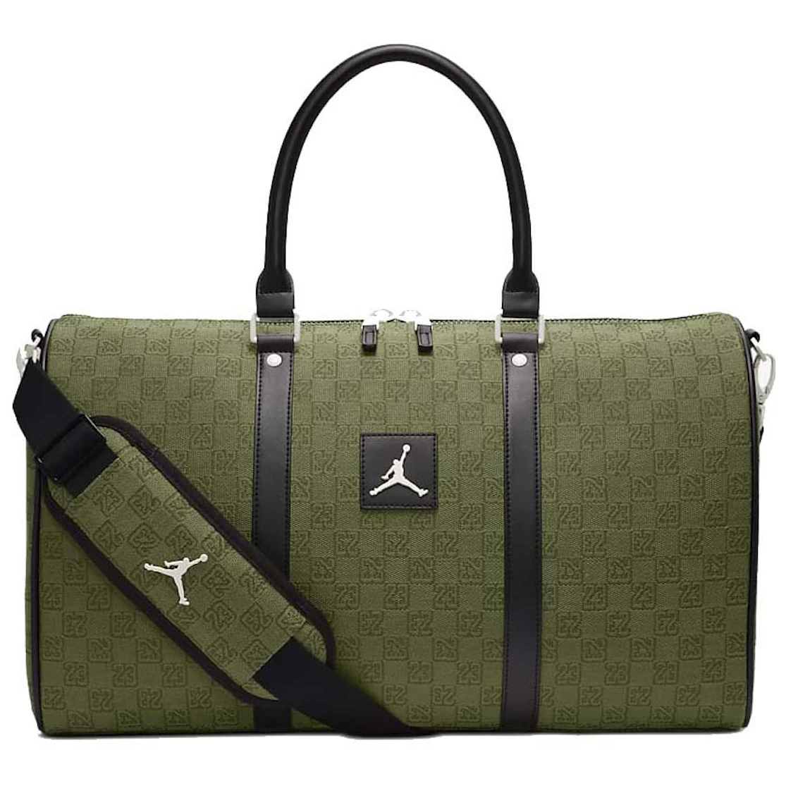Tui Nike Jordan Monogram Duffle 'Green' FJ6787-390
