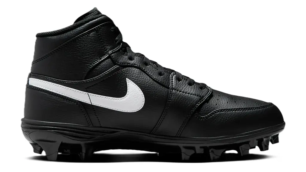 Giay Nike Air Jordan 1 Mid TD Cleat 'Black White' FJ6805-001
