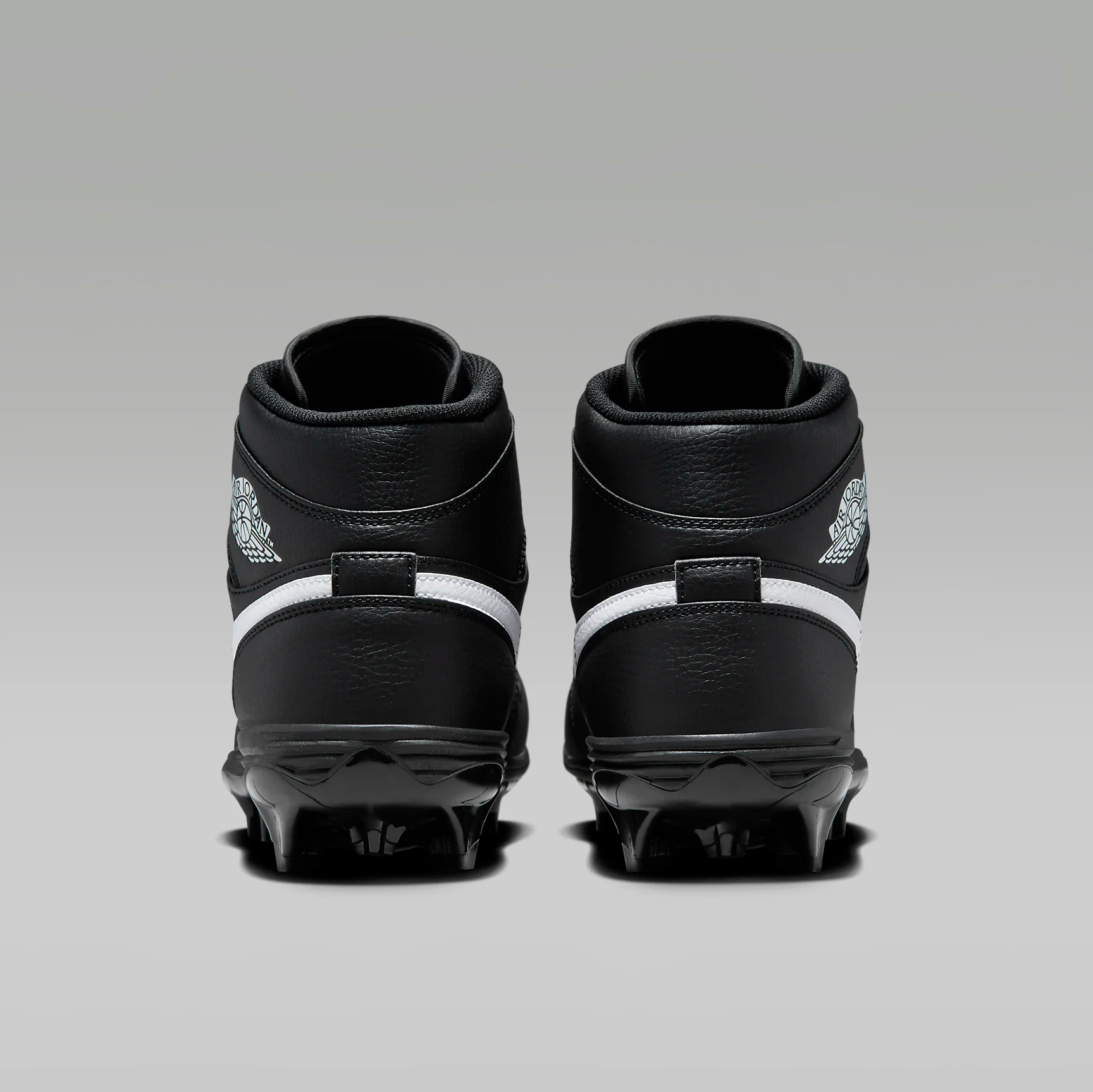 Giay Nike Air Jordan 1 Mid TD Cleat 'Black White' FJ6805-001