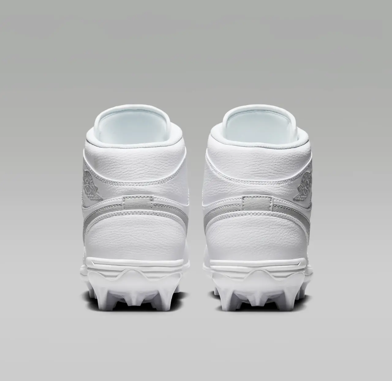 Giay Nike Air Jordan 1 Mid TD Cleat 'White Grey Fog' FJ6805-101