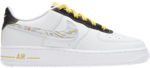 Giay Nike Air Force 1 '07 LV8 GS 'Gold Links Zebra Print' DH5480-100