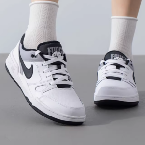 Giay Nike Full Force Low GS 'White Black' FV5929-101