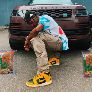 Giay Nike Dunk High Retro Premium x Wu-Tang 'Yellow' HJ4320-001