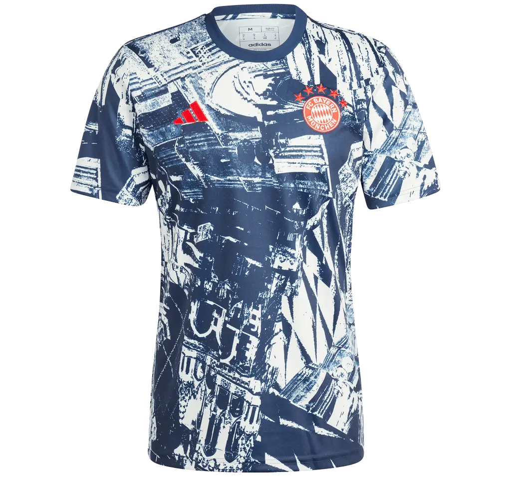 Ao Adidas FC Bayern Munich Pre-Match Jersey 'Night Indigo' IQ0614